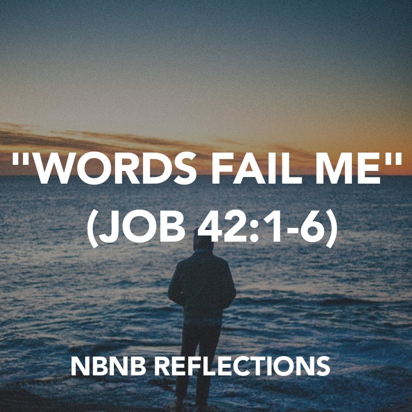 “WORDS FAIL ME” (JOB&nbsp;42:1-6)