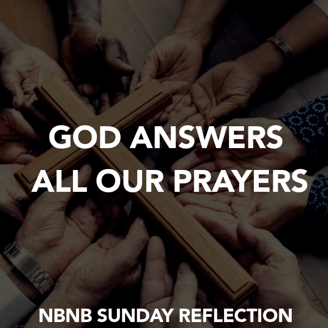 GOD ANSWERS ALL OUR&nbsp;PRAYERS