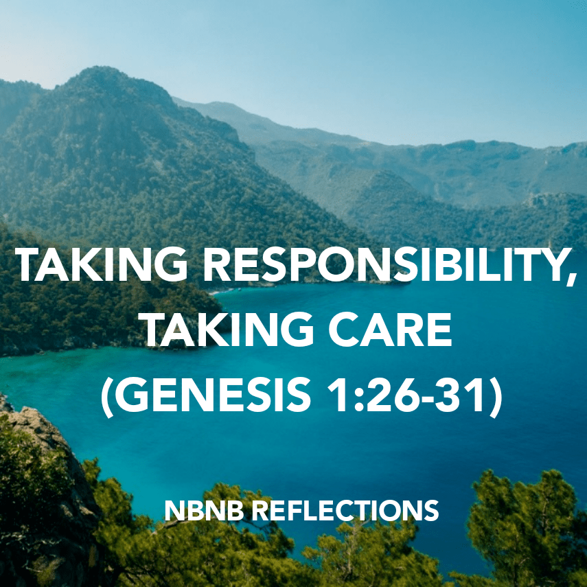 TAKING RESPONSIBILITY, TAKING CARE GENESIS&nbsp;1:26-31
