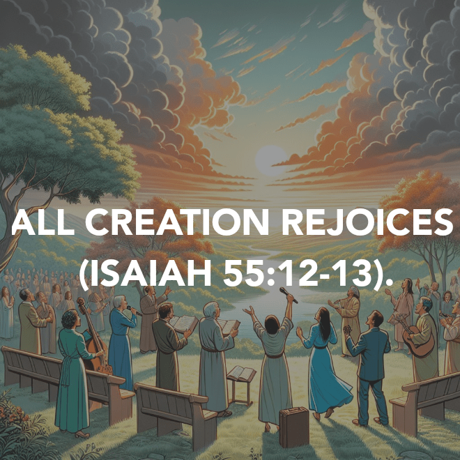 ALL CREATION REJOICES (ISAIAH&nbsp;55:12-13)