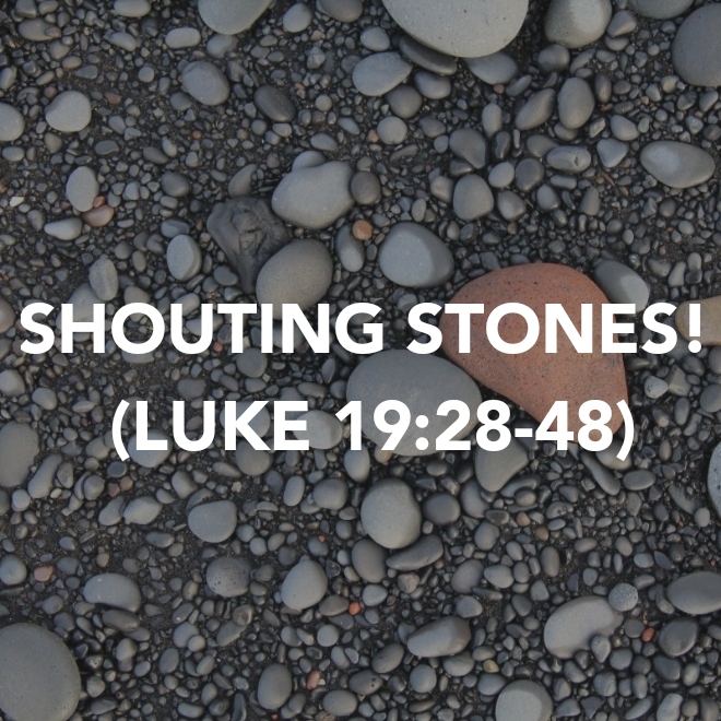 SHOUTING STONES! (LUKE&nbsp;19:28-48)