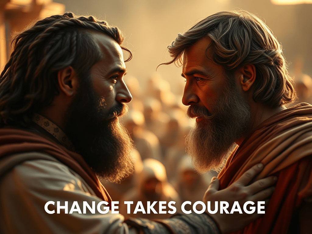 CHANGE TAKES COURAGE (GALATIANS&nbsp;2:1-14)
