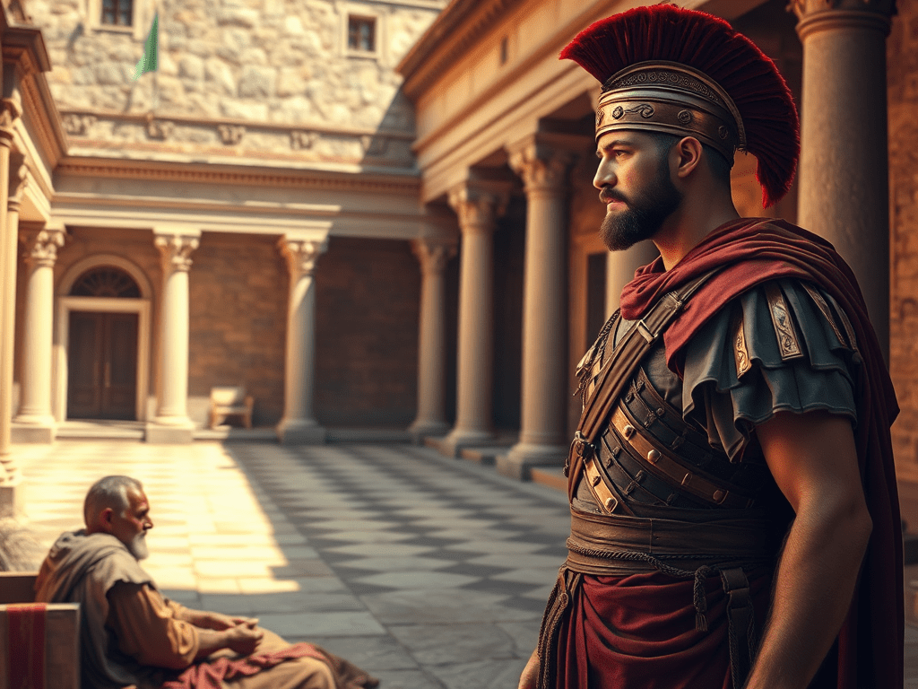 THE CENTURION AND HIS SERVANT (LUKE 7:1-10)