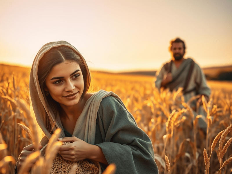 RUTH’S HARD WORK AND BOAZ’S KINDNESS (RUTH&nbsp;2:17-3:5)