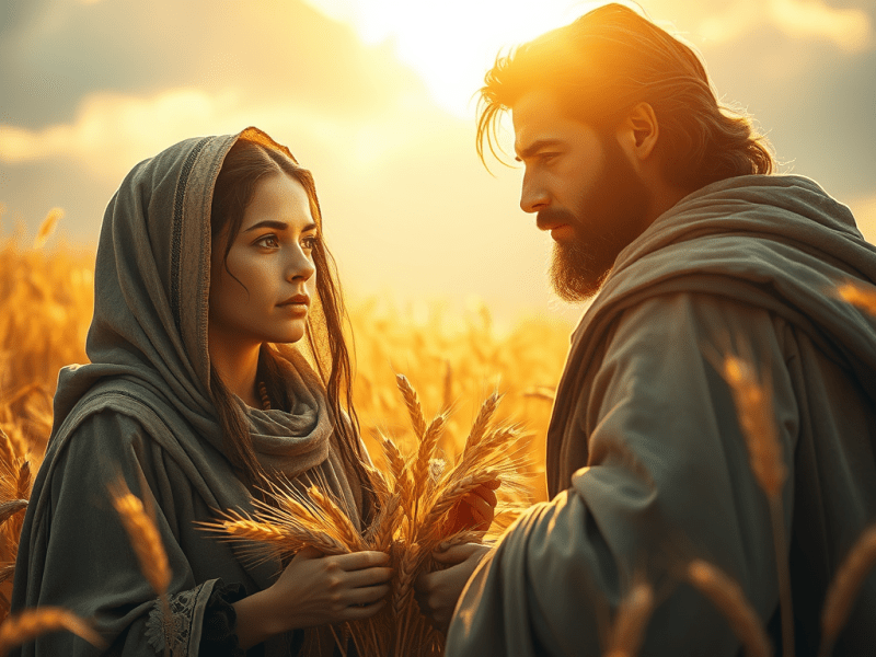 RUTH MEETS BOAZ (RUTH&nbsp;1:19-2:16)