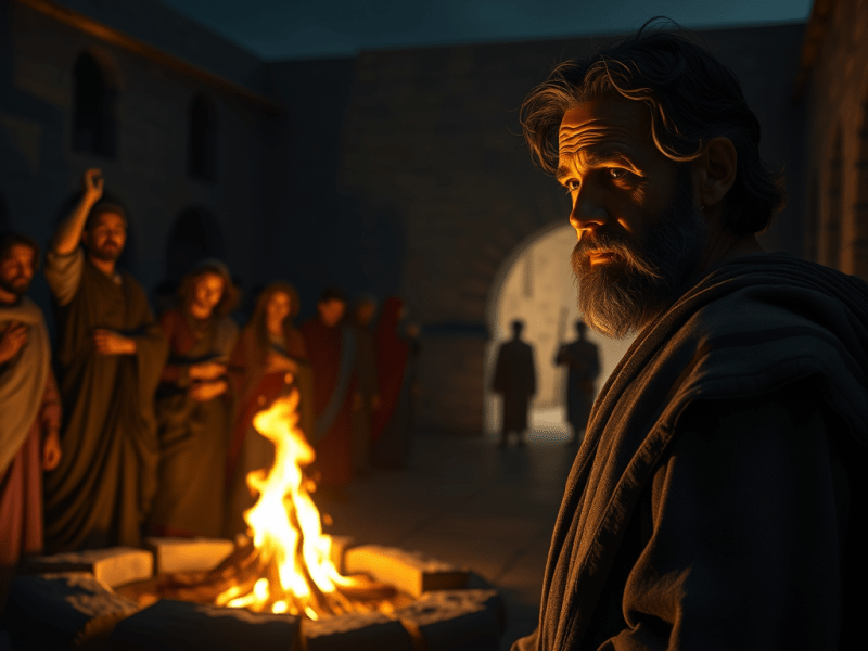 PETER’S DENIAL (MATTHEW&nbsp;26:69-75)