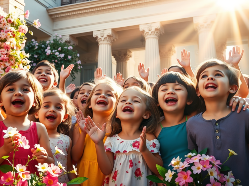 CHILDREN SINGING ‘HOSANNA!’ (MATTHEW&nbsp;21:12-16)