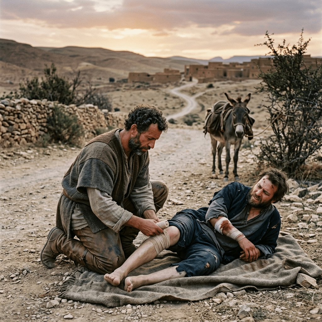 HELP FROM AN UNEXPECTED SOURCE (LUKE&nbsp;10:25-37)