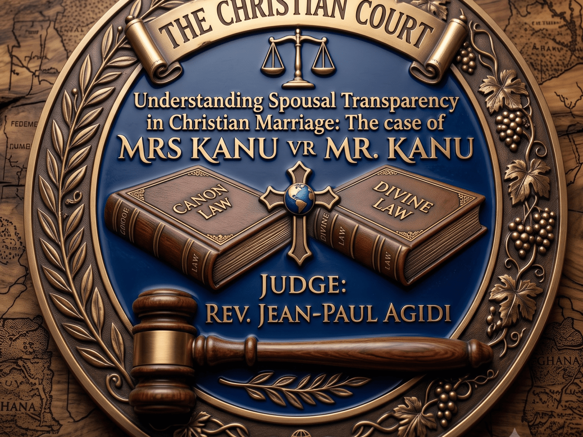 CHRISTIAN COURT (CC/2/2021)- MRS KANU V MR&nbsp;KANU