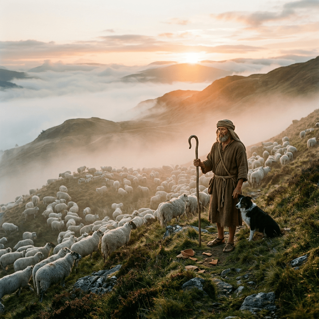 SHEEP AND SHEPHERD (JOHN&nbsp;10:1-21)