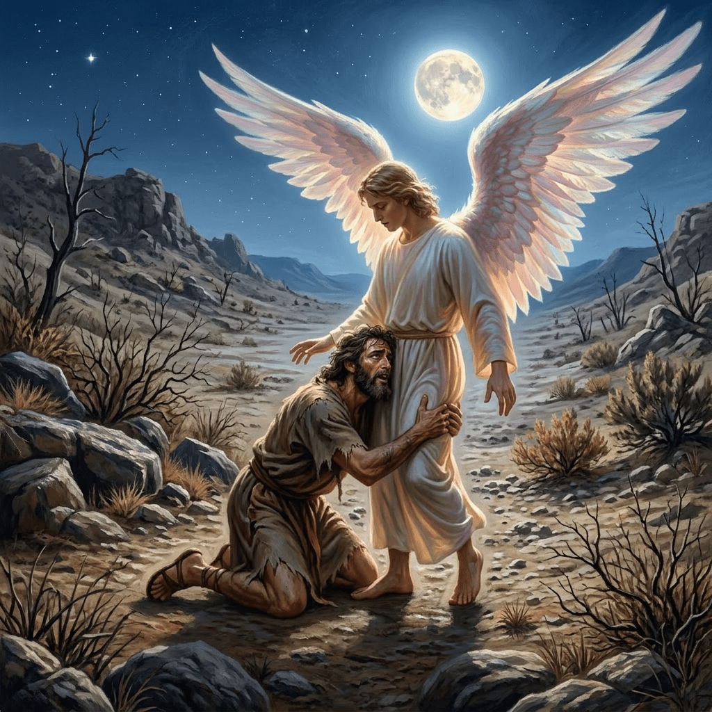 WRESTLING WITH GOD AND FINDING A NEW IDENTITY.