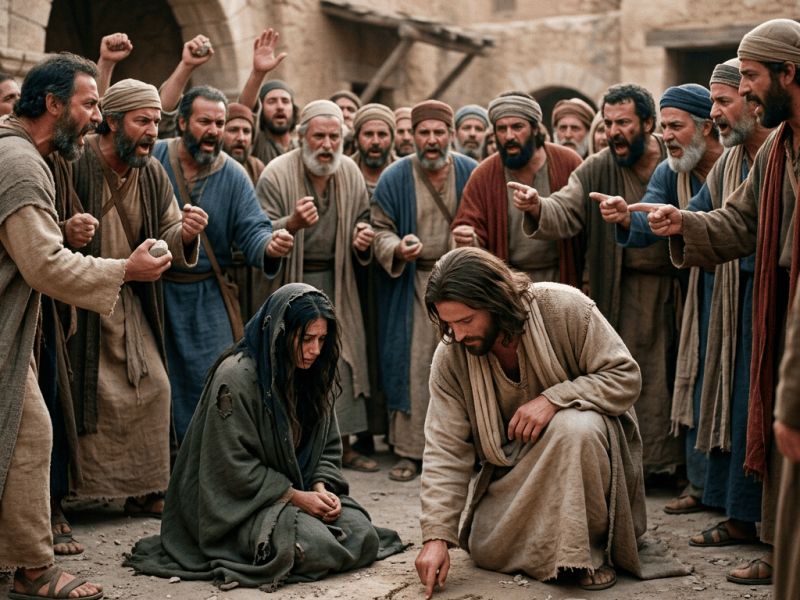 DIGNITY RESTORED (JOHN&nbsp;8:1-11)